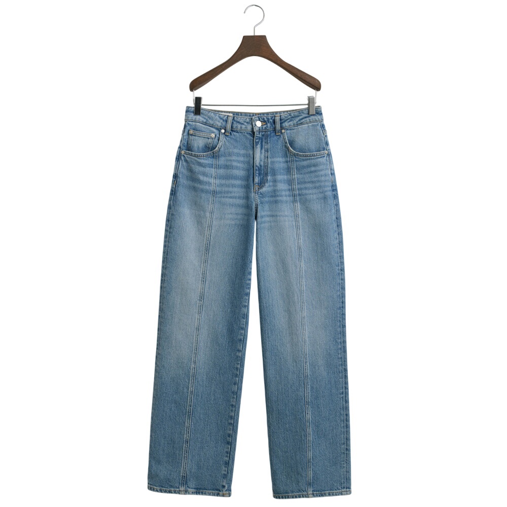 Gant Relaxed Fit Straight Seam Jeans